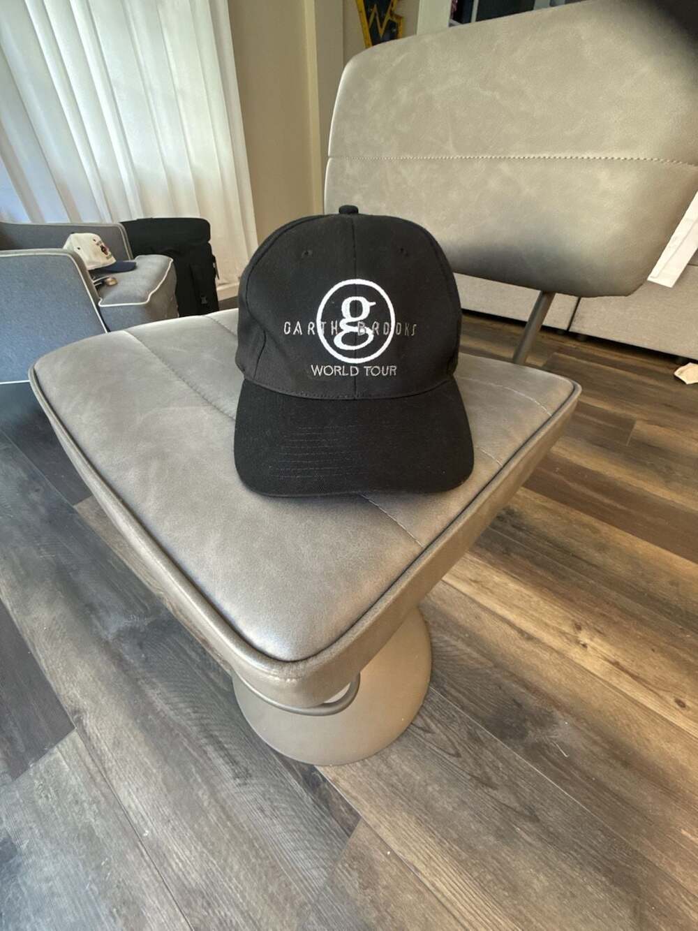 Garth Brooks World Tour Snapback Hat Black